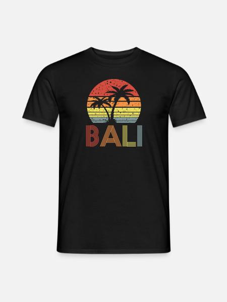 Bali - Männer T-Shirt - Schwarz