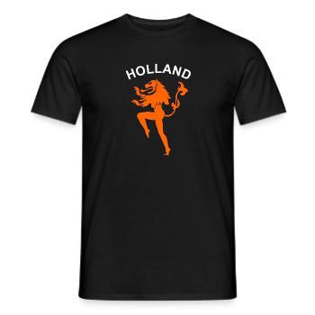 Holländische Löwin - Männer T-Shirt - Schwarz - Vorne - AI Model Male 178 light (178cm)