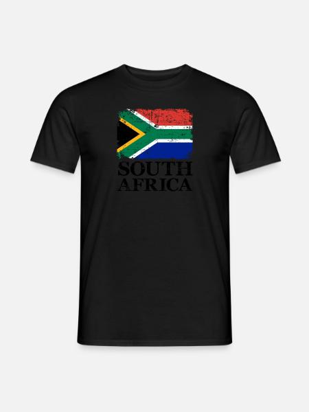 South Africa - Men's T-Shirt - black