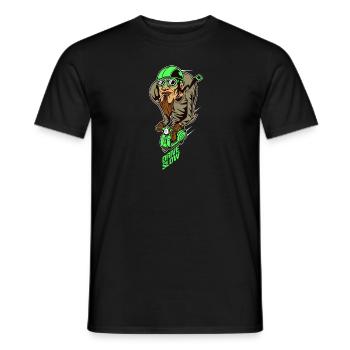 Scooterman Drive Slow Geschenkidee - Männer T-Shirt - Schwarz - Vorne - AI Model Male 178 light (178cm)