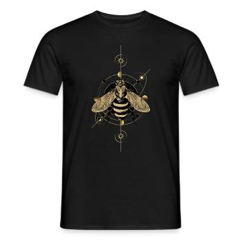 Beekeepers Bees Honey Beekeeper Bee - Men's T-Shirt - black - Front - AI Model Male 178 light (178cm)