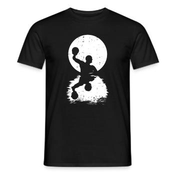 Water Polo Retro Water Sports Vintage - Men's T-Shirt - black - Front - AI Model Male 178 light (178cm)