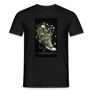 Chaussure - T-shirt homme - noir - Devant - AI Model Male 178 light (178cm)