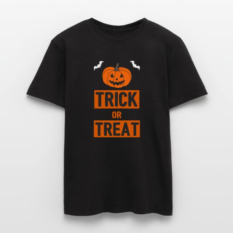 Süßigkeiten oder ein Zauberspruch - Halloween Männer T-Shirt