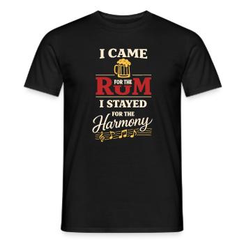 Communauté de musique folk Shanty Crew - T-shirt homme - noir - Devant - AI Model Male 178 light (178cm)