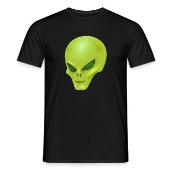 Jok le martien - T-shirt homme - noir - Devant - AI Model Male 178 light (178cm)