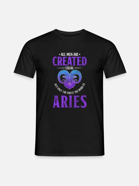 Sternzeichen Geburtstag Minerva - Männer T-Shirt - Schwarz