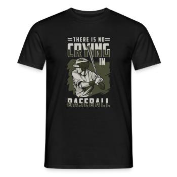 Batte de baseball Amérique Baseballer - T-shirt homme - noir - Devant - AI Model Male 178 light (178cm)