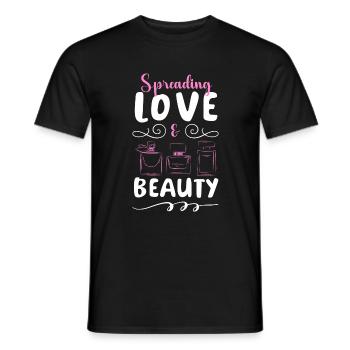 Parfum Riechen Duftspray Liebhaber - Männer T-Shirt - Schwarz - Vorne - AI Model Male 178 light (178cm)