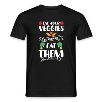 Objectif du régime alimentaire du consultant - T-shirt homme - noir - Devant - AI Model Male 178 light (178cm)