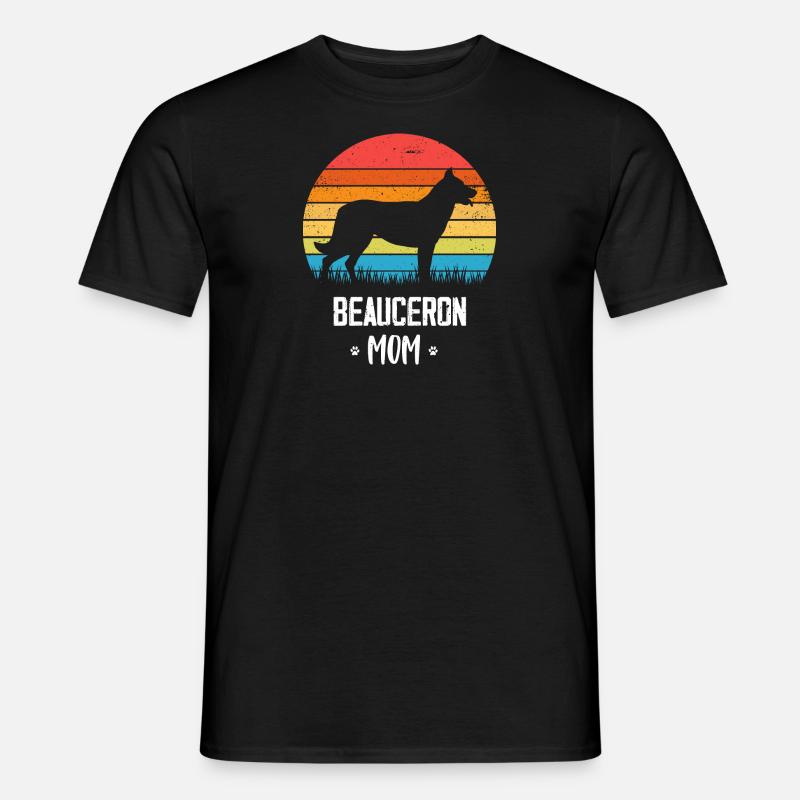 Beauceron - Männer T-Shirt - Schwarz