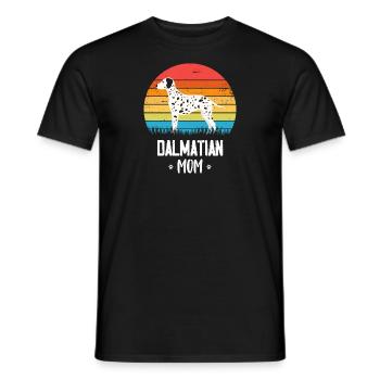 Dalmate - T-shirt homme - noir - Devant - AI Model Male 178 light (178cm)