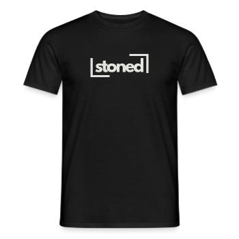 Stoned - Men's T-Shirt - black - Front - AI Model Male 178 light (178cm)
