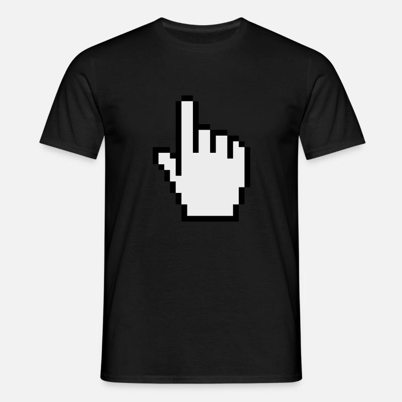 pointer / cursor - Men's T-Shirt - black