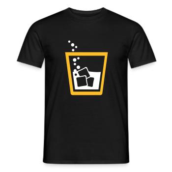 Whiskey - Geschenk zum Männertag - Männer T-Shirt - Schwarz - Vorne - AI Model Male 178 light (178cm)