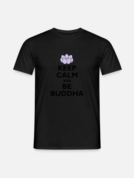 be buddha - T-shirt homme - noir