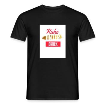 Chile - Männer T-Shirt - Schwarz - Vorne - AI Model Male 178 light (178cm)