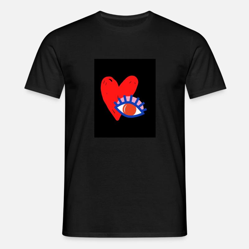 Simple - Männer T-Shirt - Schwarz