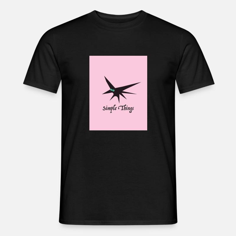 simple things - Männer T-Shirt - Schwarz