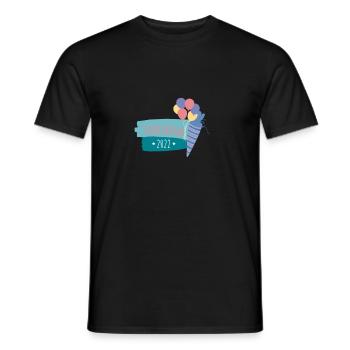 Schulkind Schule 2022 - Männer T-Shirt - Schwarz - Vorne - AI Model Male 178 light (178cm)