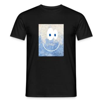 A Design - Männer T-Shirt - Schwarz - Vorne - AI Model Male 178 light (178cm)