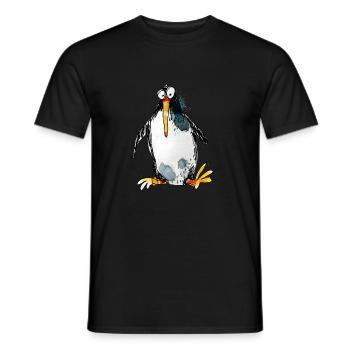 Pingouin - T-shirt homme - noir - Devant - AI Model Male 178 light (178cm)