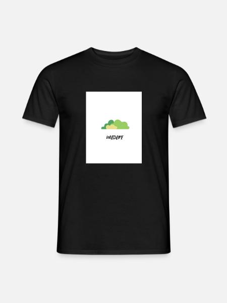 WILDLIFE - Männer T-Shirt - Schwarz