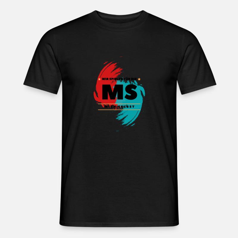 Mich Selbst - Männer T-Shirt - Schwarz