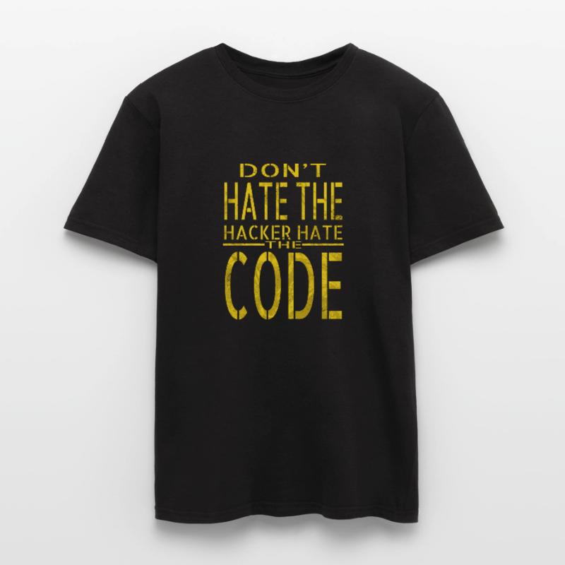 bday birthday present idea hack out hacking coder Männer T-Shirt