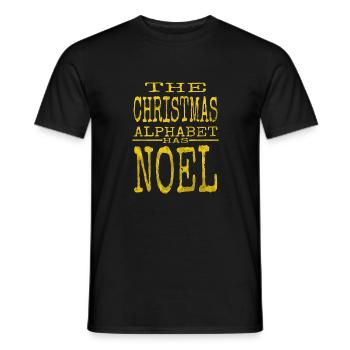 christmas tree dino bike moon funny gym gift idea - Männer T-Shirt - Schwarz - Vorne - AI Model Male 178 light (178cm)