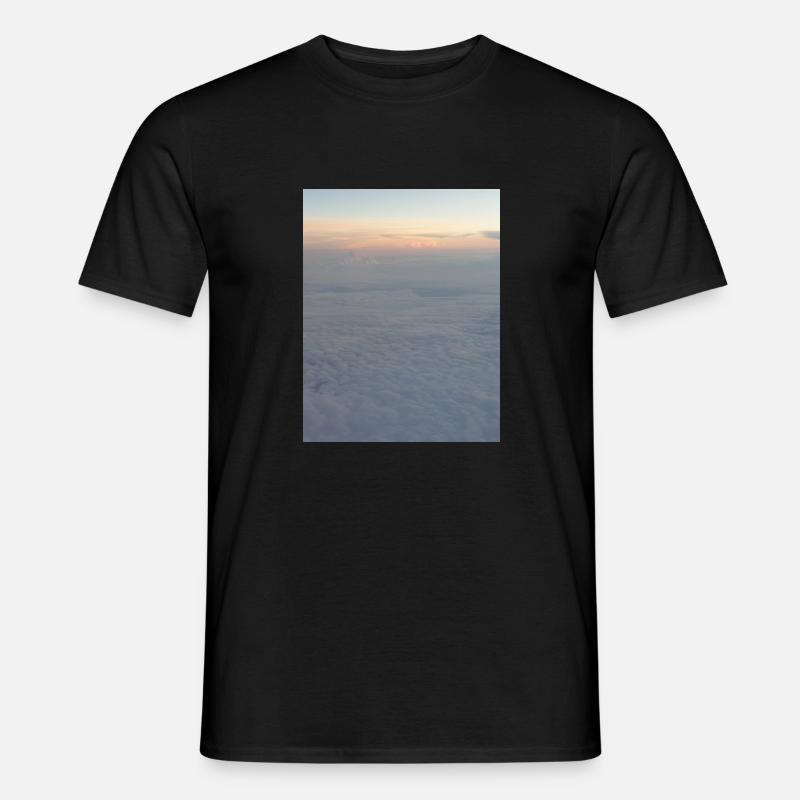 Himmel - Männer T-Shirt - Schwarz