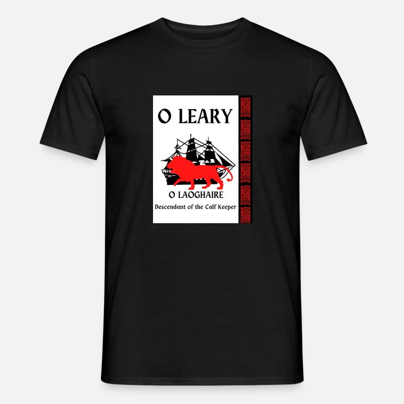 O Leary Nachname - Männer T-Shirt - Schwarz