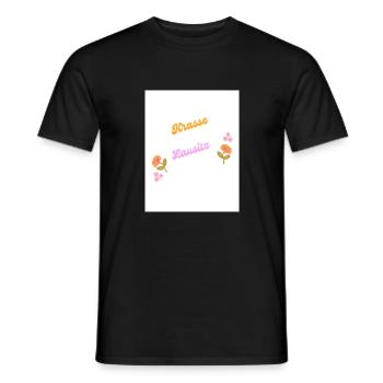 Lausitz - Männer T-Shirt - Schwarz - Vorne - AI Model Male 178 light (178cm)
