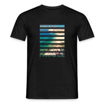 Croatie croate Hrvatska Croatie Paradis croate - T-shirt homme - noir - Devant - AI Model Male 178 light (178cm)