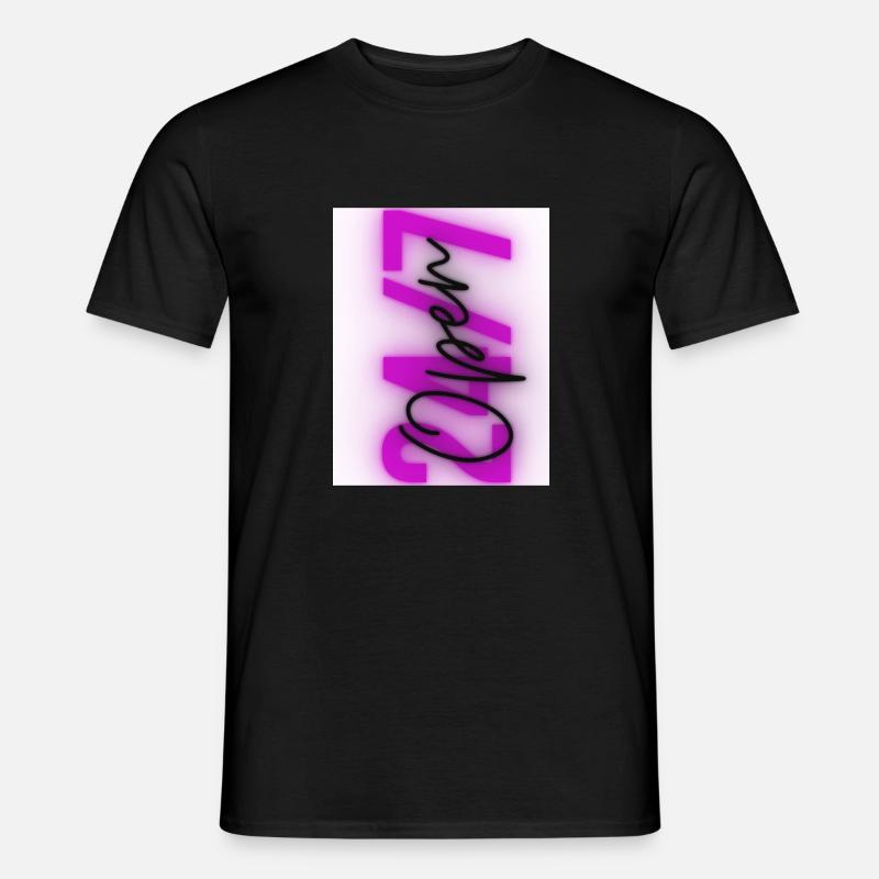 24/7 Open - Männer T-Shirt - Schwarz