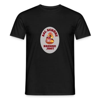 Aal Schüre brenne joot Schöre Scheune Köln Kölsch - Männer T-Shirt - Schwarz - Vorne - AI Model Male 178 light (178cm)