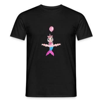 Fly with your dreams - Men's T-Shirt - black - Front - AI Model Male 178 light (178cm)
