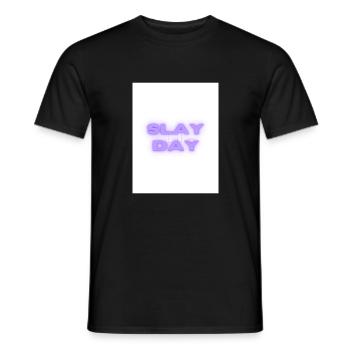 cold smooth tasty 12 - Männer T-Shirt - Schwarz - Vorne - AI Model Male 178 light (178cm)