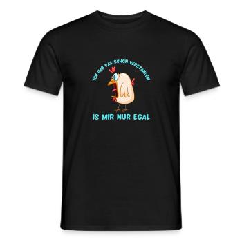 Je comprends déjà que - T-shirt homme - noir - Devant - AI Model Male 178 light (178cm)