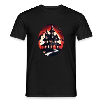 Halloween - T-shirt homme - noir - Devant - AI Model Male 178 light (178cm)