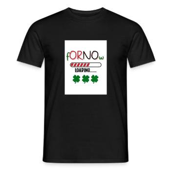Erst einmal. Ja oder nein. Glück. - Männer T-Shirt - Schwarz - Vorne - AI Model Male 178 light (178cm)
