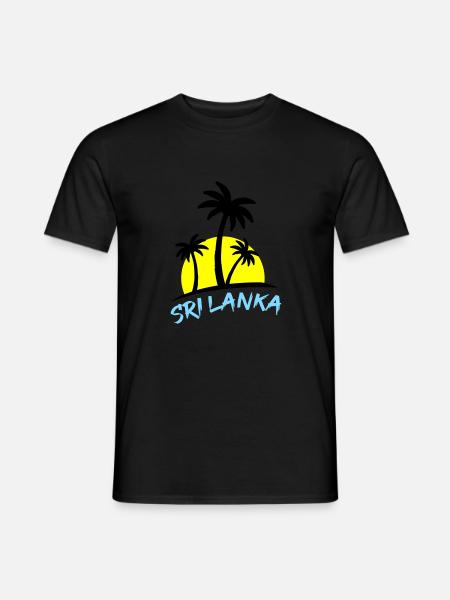 Sri Lanka - Men's T-Shirt - black