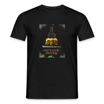 Guyana-Fieber OR SKull 06 - Männer T-Shirt - Schwarz - Vorne - AI Model Male 178 light (178cm)