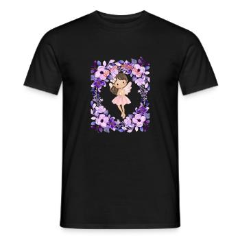 Demoiselle d’honneur - T-shirt homme - noir - Devant - AI Model Male 178 light (178cm)