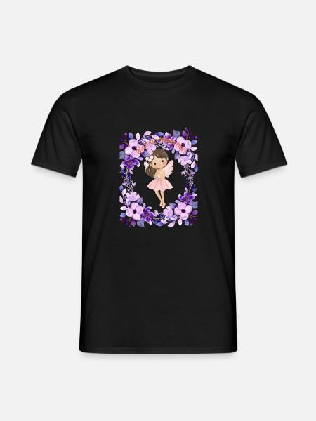 Flower Girl - Men's T-Shirt - black