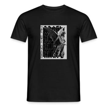 Angel - Men's T-Shirt - black - Front - AI Model Male 178 light (178cm)