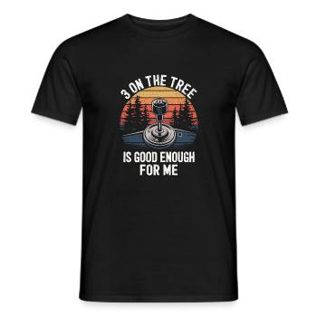 Perfekt für Retro-Auto-Enthusiasten - Männer T-Shirt - Schwarz - Vorne - AI Model Male 178 light (178cm)