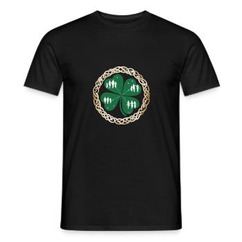 St. Patricks Tag - Männer T-Shirt - Schwarz - Vorne - AI Model Male 178 light (178cm)
