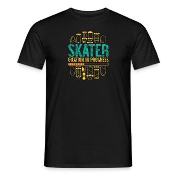 Skateboarding Skateboard Design For Skateboarder - Männer T-Shirt - Schwarz - Vorne - AI Model Male 178 light (178cm)