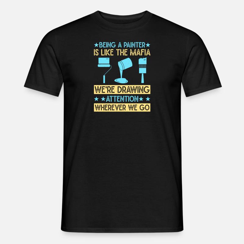House Painter Dad Unique Gifts - Männer T-Shirt - Schwarz